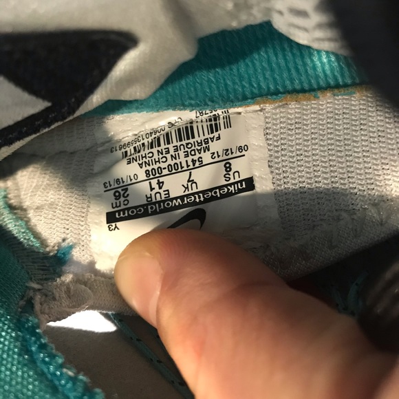 Nike Lebron 10 Pure Platinum Size 8 - Picture 8 of 8